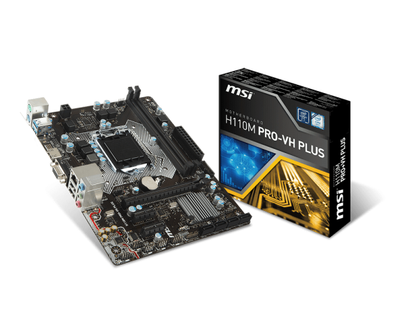 Mainboard MSI H110M PRO-VH PLUS Socket LGA1151 (518ELF)